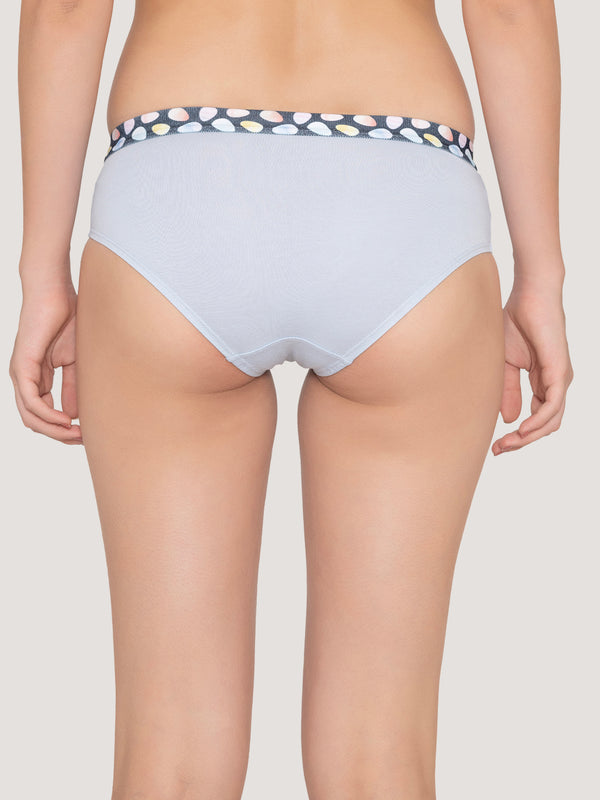 Berry Low Waist Printed Panties | Pack of 3-S. BLUE 107 S. BLUE 107 S. BLUE 107