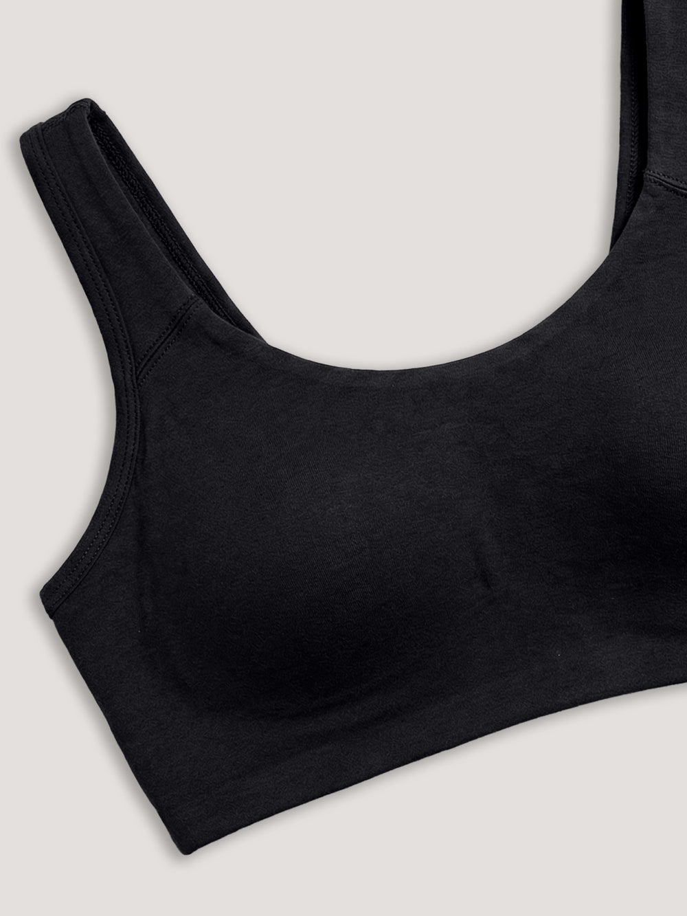 K LINGERIE Daisey Women's Flexible Fit Medium Impact Sports Bra for Light Workouts-L.WINE BLACK