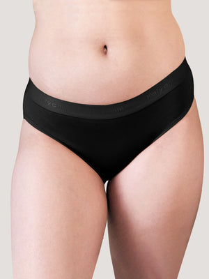 Sensa Women Bikini Style Outer Elastic Panties | Pack of 6-BLK BLK BLK BLK BLK BLK