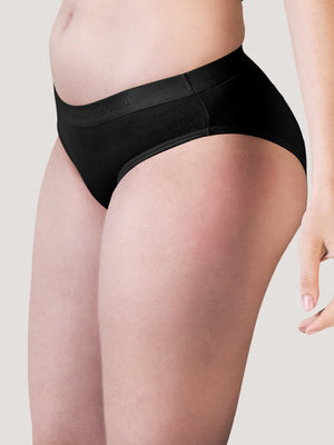 Sensa Women Bikini Style Outer Elastic Panties | Pack of 6-BLK BLK BLK BLK BLK BLK