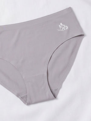 Bliss Bonded Technology Seamless Hipster Panties for Women | GREY GREY