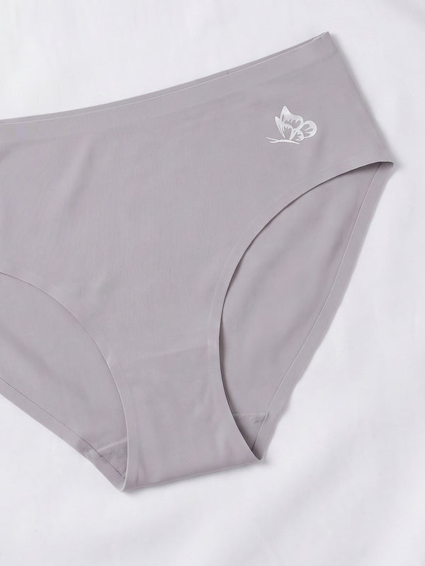Bliss Bonded Technology Seamless Hipster Panties for Women | GREY GREY