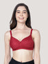 Kalyani Cherry Full Coverage Lightly Padded Everyday  Bra | Pack of 3