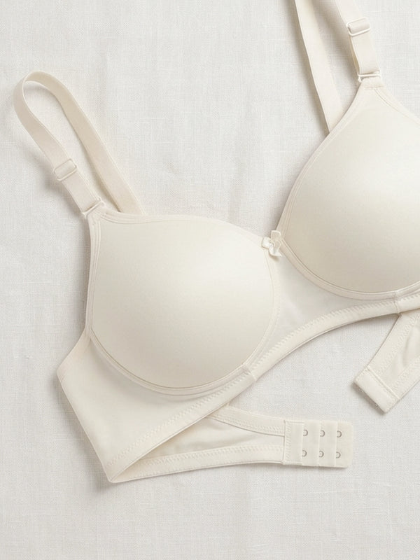 Cherry Full Coverage Lightly Padded Everyday Bra | Pack of 3-SKIN SKIN SKIN