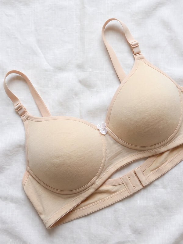 Cherry Full Coverage Lightly Padded Everyday Bra | Pack of 3-SKIN SKIN SKIN
