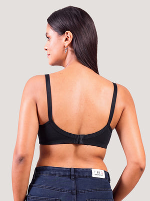 Cherry Full Coverage Lightly Padded Everyday Bra | Pack of 3-BLACK CAMEL CORAL