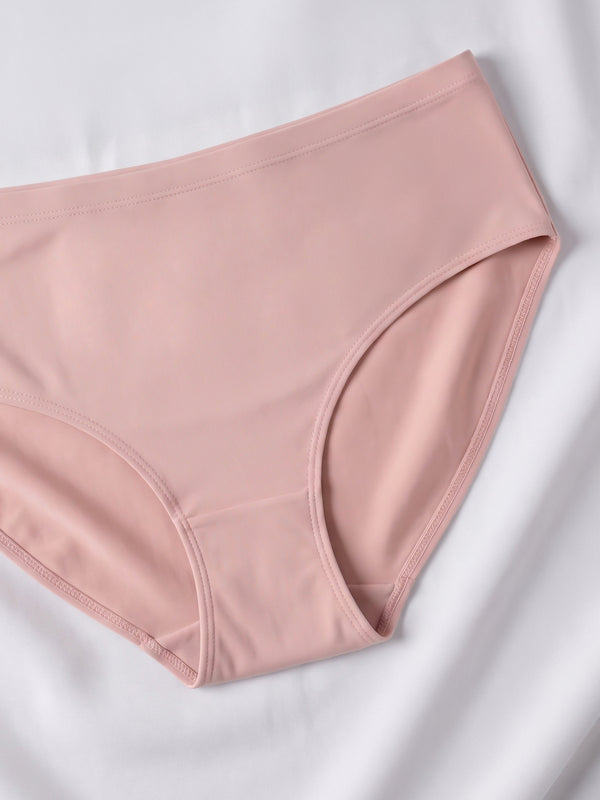 Cooper Women Super Stretchable Full Coverage High Waist Hipster Panties | Pack of 3-CREPE DUSTY ROSE BLACK