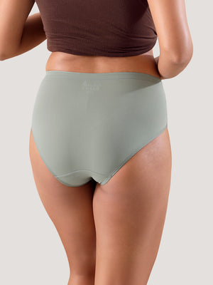 Cooper Women Super Stretchable Full Coverage High Waist Hipster Panties | Pack of 3-L.GREEN L.GREEN L.GREEN