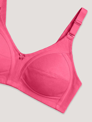 Anaya Full Coverage M Frame Minimizer Bra | Pack of 3-CORAL CORAL CORAL