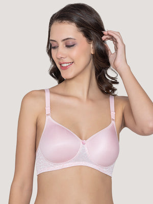 Kalyani's Crown Subtle Glam Lightly Padded Seamless T-Shirt Bras | Pack of 3 | CREPE CREPE CREPE