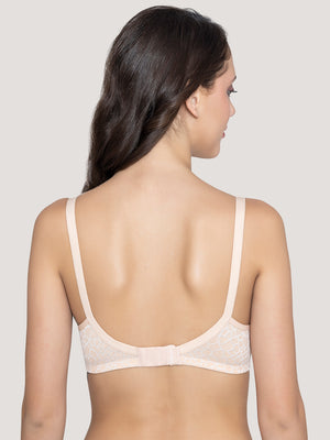 Kalyani's Crown Subtle Glam Lightly Padded Seamless T-Shirt Bras | Pack of 3 | L.NUDE L.NUDE L.NUDE