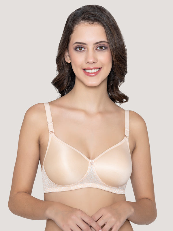 Kalyani's Crown Subtle Glam Lightly Padded Seamless T-Shirt Bras | Pack of 3 | L.NUDE L.NUDE L.NUDE
