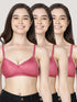 Kalyani Maria Seamless Light Padded Fuller Cups Everyday Bra | Pack of 3