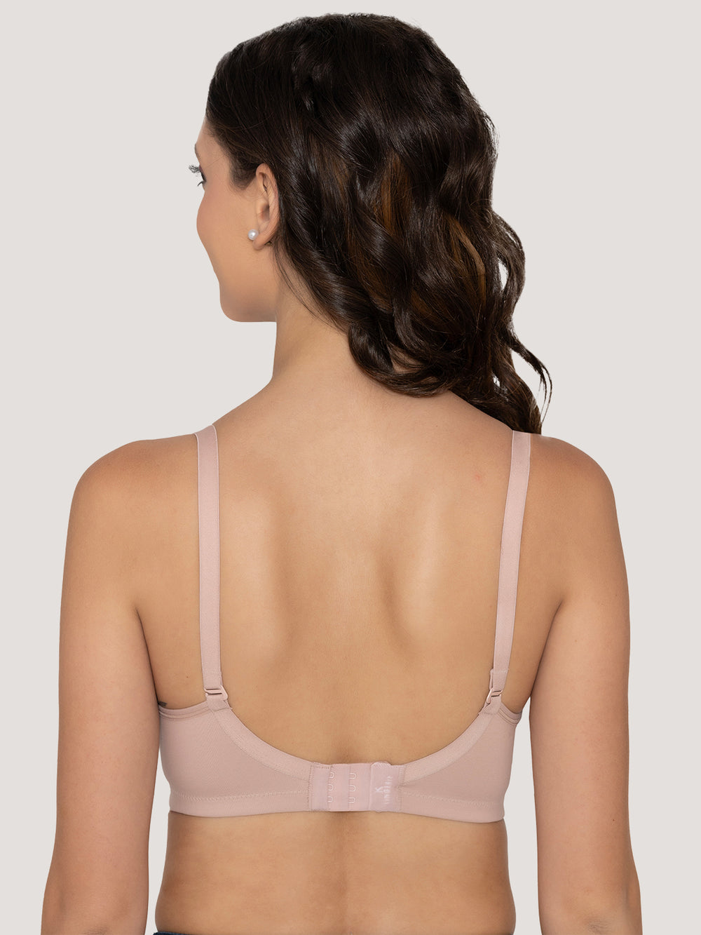 Kalyani Elvira Everyday Support Seamless Non Padded T-Shirt Bras | Pack of 2 | FAWN FAWN