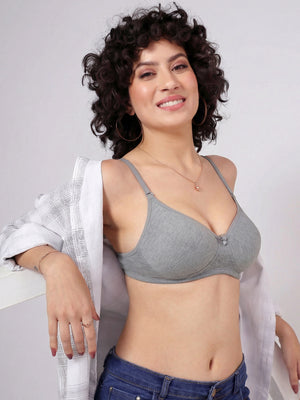 Emily Lightly Padded Multiway Everyday Bra | Pack of 3-M.GREY M.GREY M.GREY