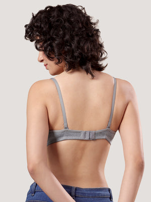 Emily Lightly Padded Multiway Everyday Bra | Pack of 3-M.GREY M.GREY M.GREY
