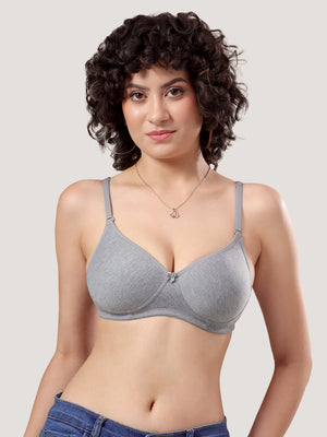 Emily Lightly Padded Multiway Everyday Bra | Pack of 3-M.GREY M.GREY M.GREY
