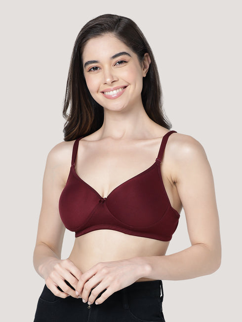 Kalyani Emily Seamless Light Padded Cups Multiway Straps Everyday Bra | Pack of 3