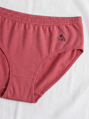 Eve 100% Cotton Mid-Waist Hipster Panties for Women | Pack of 3-L.WINE L.WINE L.WINE