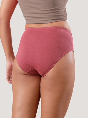 Eve 100% Cotton Mid-Waist Hipster Panties for Women | Pack of 3-L.WINE L.WINE L.WINE