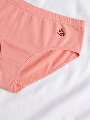 Eve 100% Cotton Mid-Waist Hipster Panties for Women | Pack of 3-P.ROSE P.ROSE P.ROSE