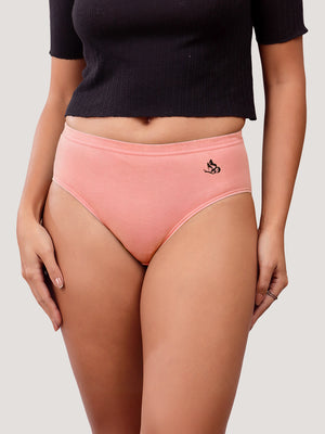 Eve 100% Cotton Mid-Waist Hipster Panties for Women | Pack of 3-P.ROSE P.ROSE P.ROSE