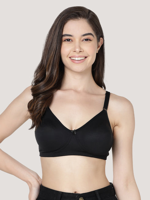 Kalyani Evlyn Full Coverage Double Layered Cups Everyday Bra | Pack of 3