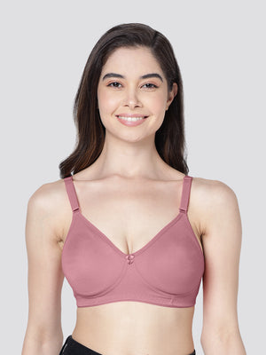 Evlyn Double Layered Cups Regular Bra | Pack of 3 | GREY ONION WHITE