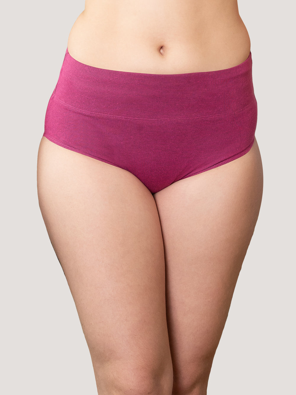 Isac High Waist Panties for Woman | Pack of 2-ROSE BUD ROSE BUD