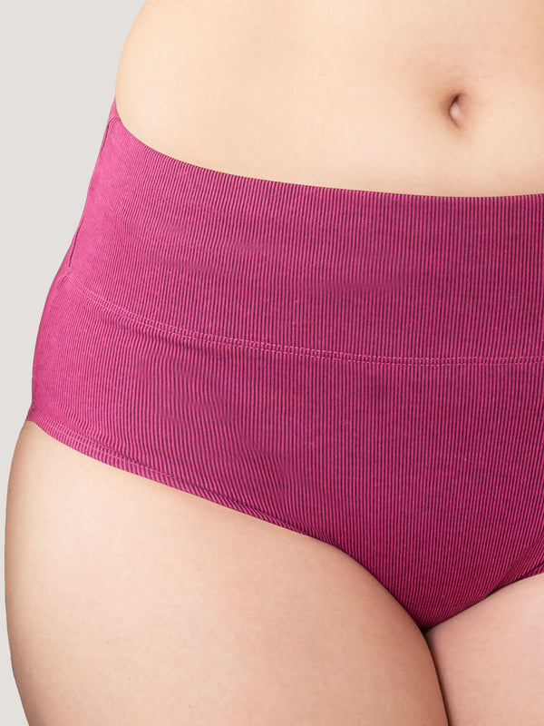 Isac High Waist Panties for Woman | Pack of 2-ROSE BUD ROSE BUD