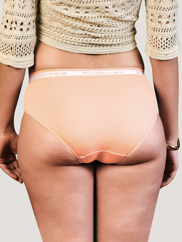 Jazzie Mid Waist Hipster Underwear | Pack of 3-L.PEACH L.PEACH L.PEACH