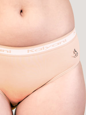 Jazzie Mid Waist Hipster Underwear | Pack of 3-L.PEACH L.PEACH L.PEACH