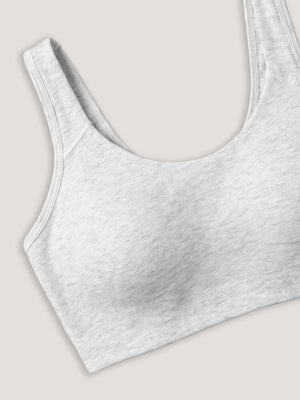 K LINGERIE Daisey Women's Flexible Fit Medium Impact Sports Bra for Light Workouts-M.BURGUNDY M.WHITE