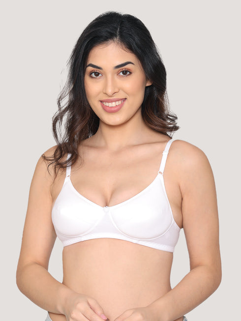 Kalyani Manjari Heavy Foam Full Coverage Everyday Bra | Pack of 3