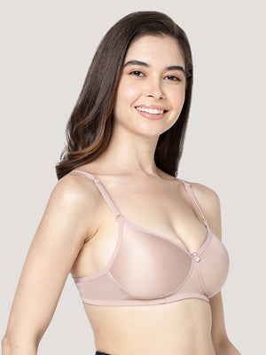 Maria Light Padded Fuller Cups Everyday Bra | Pack of 3-ORRS FAWN SKIN