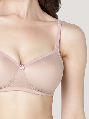 Maria Light Padded Fuller Cups Everyday Bra | Pack of 3-ORRS FAWN SKIN