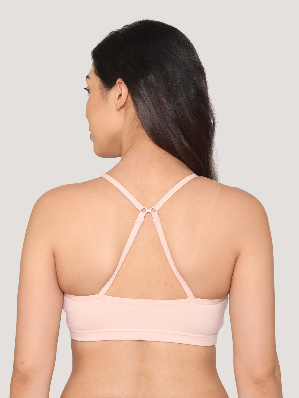 Mia Full Coverage Cotton Beginners Bra | Pack of 3-L.PEACH L.PEACH L.PEACH