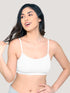 Kalyani Mia Full Coverage Double Layered Cups Cotton Beginners Bra | Pack of 3