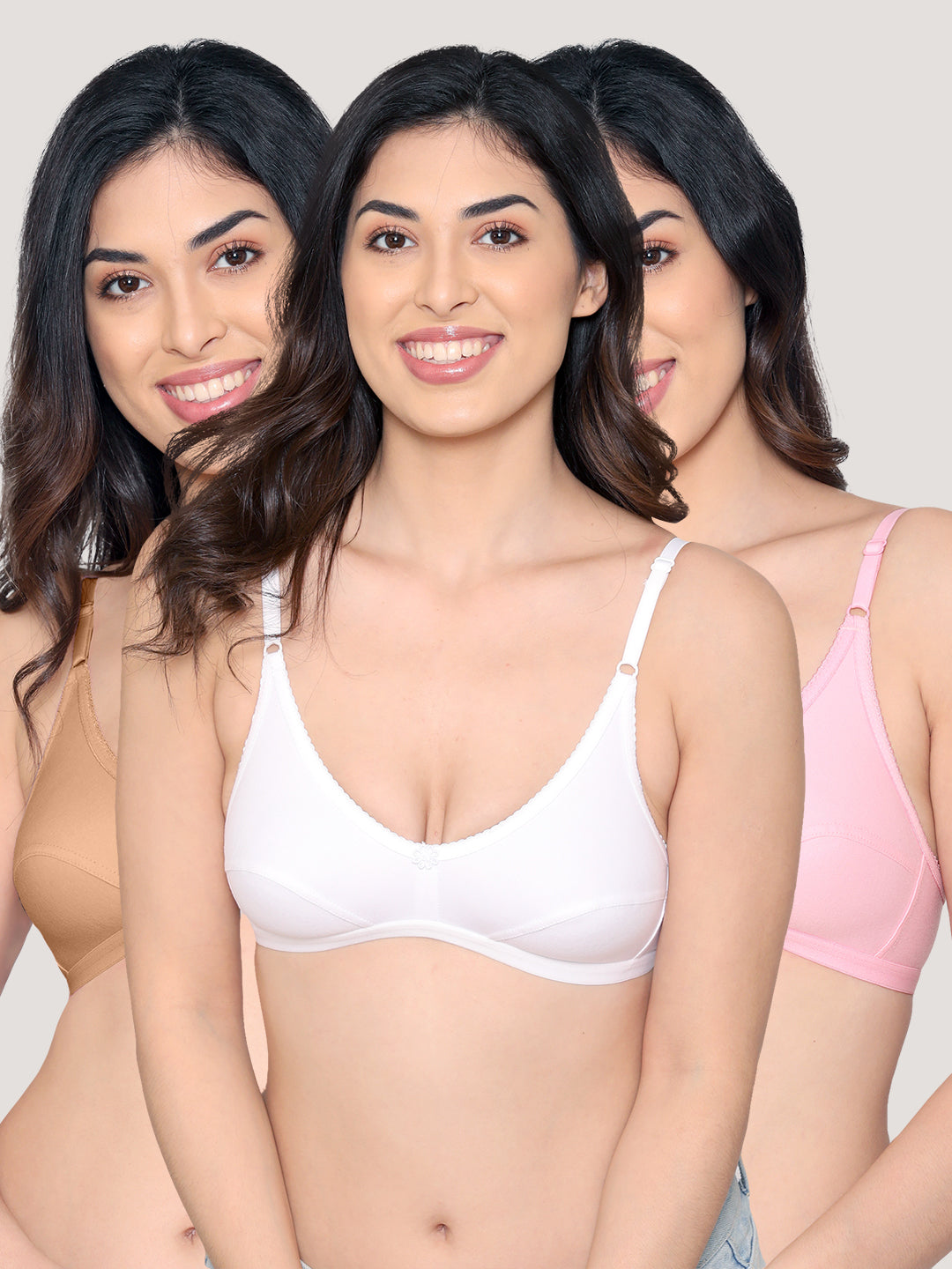 Kalyani Inner Wear - Opt for light padded t-shirt bras from Kalyani & feel  comfortable everyday. Article No: 5018 #Kalyani #KalyaniLingerie  #EverydayBra #TShirtBra #LightPaddedBra #FeelComfortable #Comfort #Support  #StylishLingerie