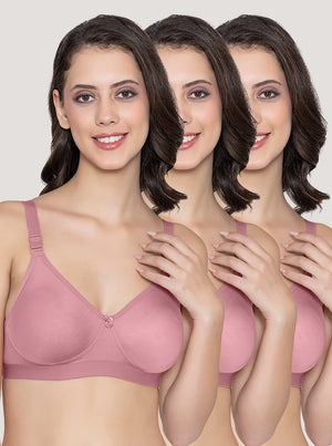 Kalyani Paloma Seamless Support Full Coverage Double Layered Bras | Pack of 2 | ONION ONION ONION