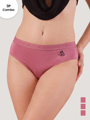 Sensa Mid-Rise Rich Cotton Hipster Panties for Women-ONION ONION ONION