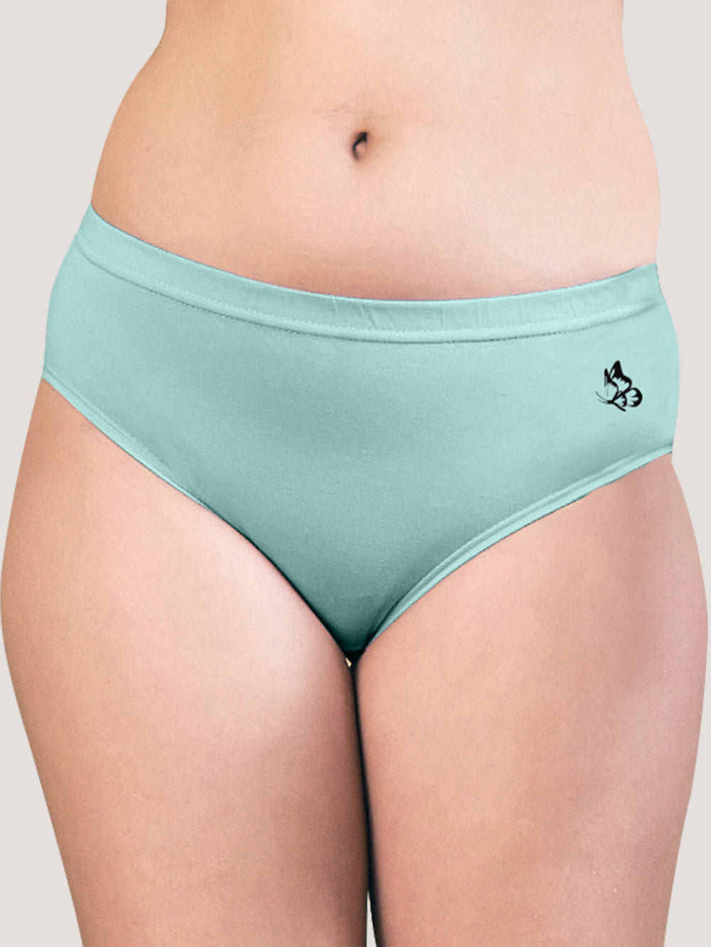 Eve Mid Waist Multicolor Hipster Panties | Pack of 3-OCEAN GREEN OCEAN GREEN OCEAN GREEN