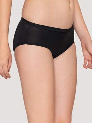 Oliver Mid Waist Hipster Panties | Pack of 3-NUDE L.GREY BLACK