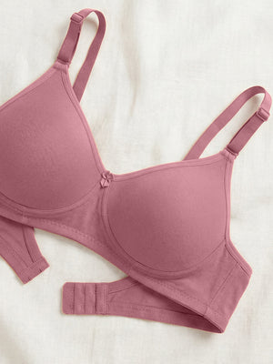 Evlyn Double Layered Cups Regular Bra | Pack of 3 | ONION ONION ONION