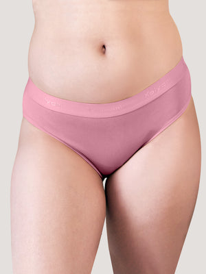 Sensa Low Waist Bikini Panties | Pack of 3-ASH ONION BURGUNDY