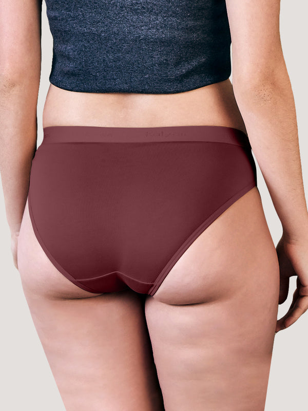 Sensa Low Waist Bikini Panties | Pack of 3-ORANGE RUST ORANGE RUST ORANGE RUST