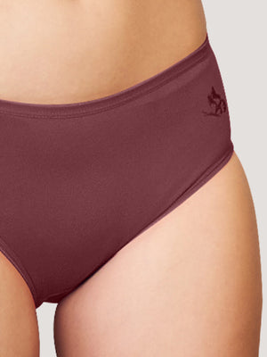 Vami Medium Coverage Panties for Girls | Pack of 3-ONION RUST ONION RUST ONION RUST