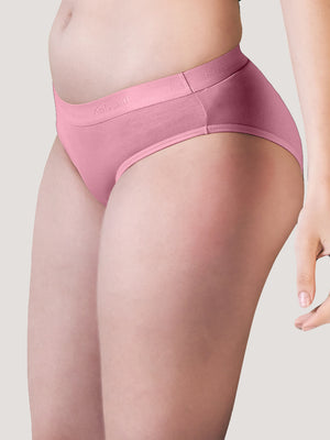 Sensa Low Waist Bikini Panties | Pack of 3-ASH ONION BURGUNDY