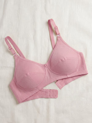 Kalyani Rinni Non Padded Everyday Cotton Bra with Minimal Lace Details | SKIN &GREY & ONION & FAWN & WHITE Pack of 5