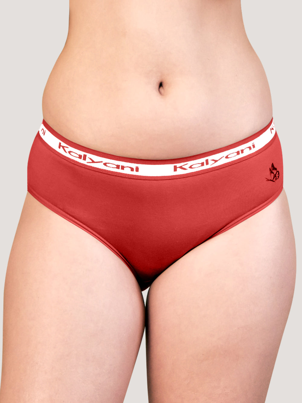 Jazzie Mid Waist Cotton Hipster for Women Pack of 6-PRS SGR CFE DBLE ORRS ND